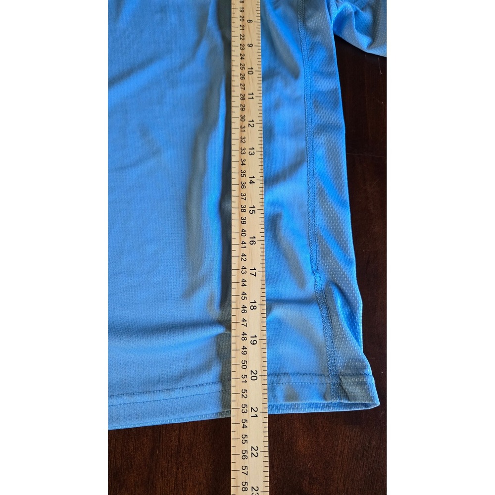 Huk Pursuit Fishing Hoodie Kids Medium Blue Long Sleeve Sun Shirt Mesh Back - Picture 7 of 7
